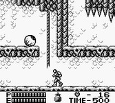 une photo d'Ã©cran de Castlevania 2 - Belmont s Revenge sur Nintendo Game Boy